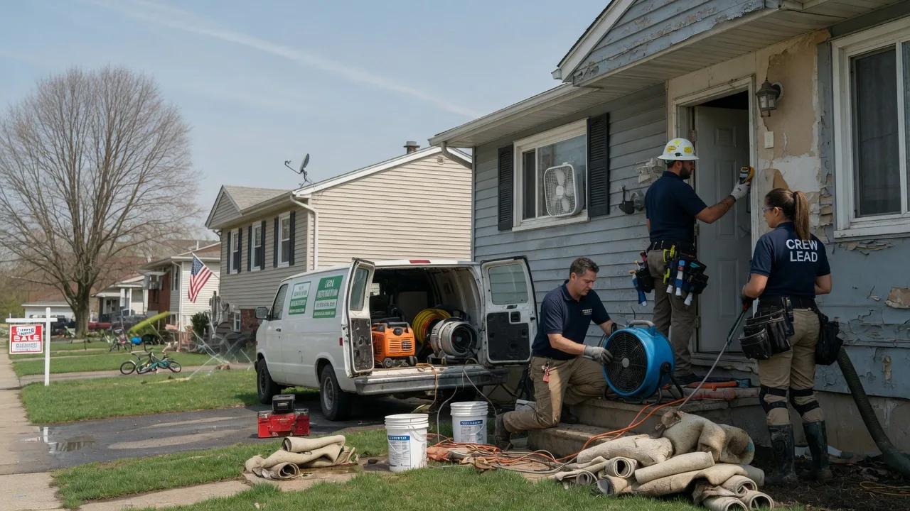 Flood Cleanup in Wendell, NC near me